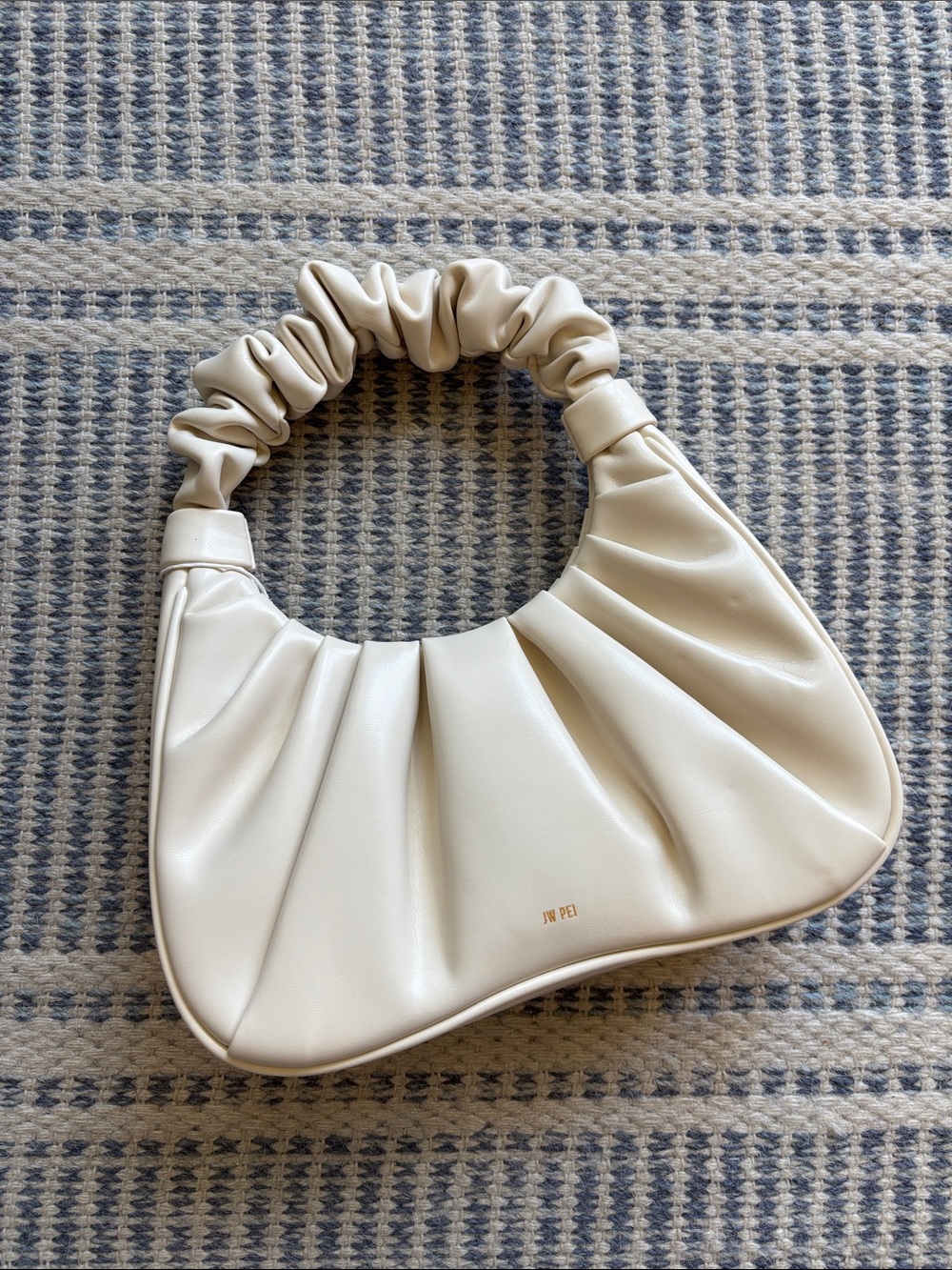 JW PEI Ivory Scrunchie Handle Shoulder Bag
